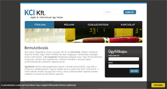 Desktop Screenshot of kci.hu